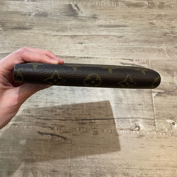 Louis Vuitton Monogram Porte Tresor Papiers Trifold Wallet w Insert! - Picture 9 of 16